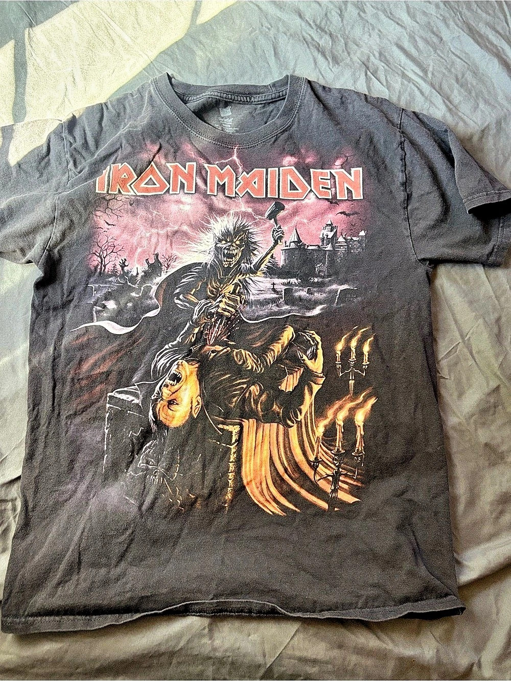 Gildan Iron Maiden graphic tee Graphic Tee in Black